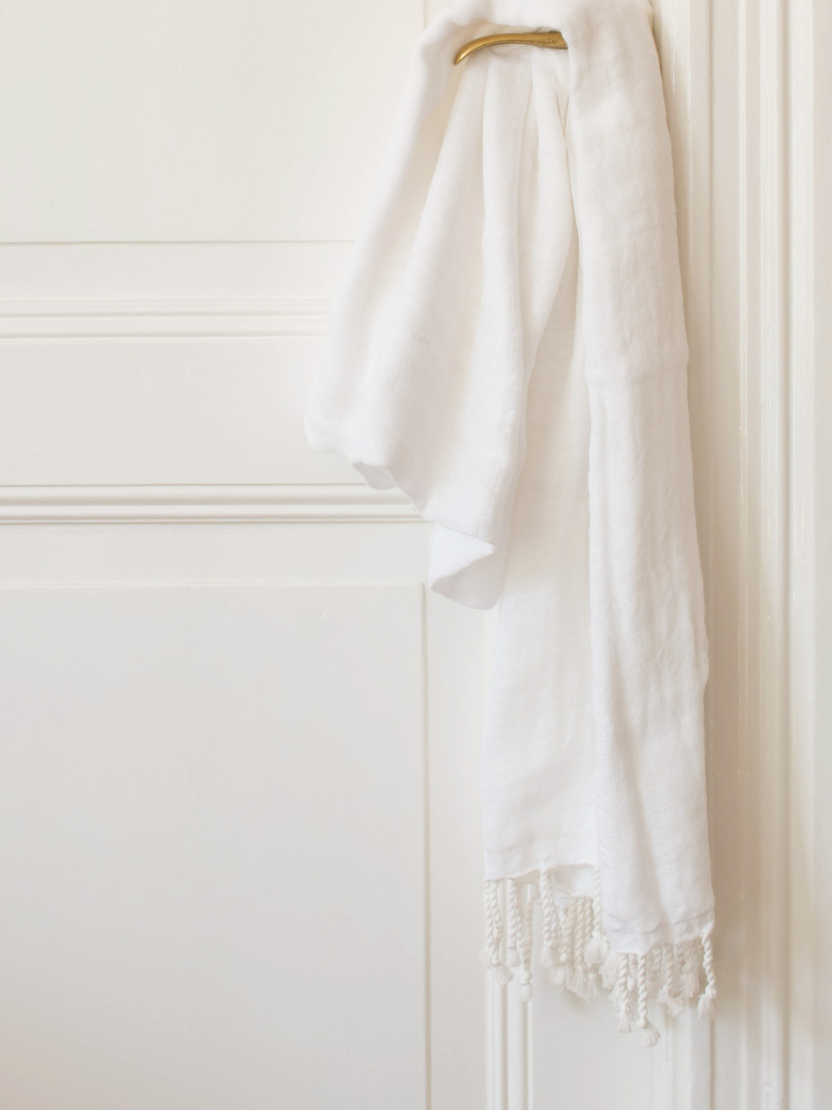 hammam towel double layered white